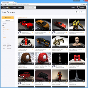 Clara.io - Best free 3D animation software