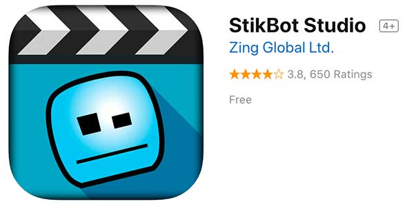 StickBot stop motion app