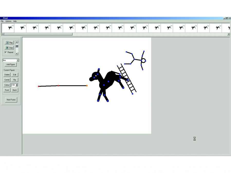 Free Stick Figure Animator - Pivot