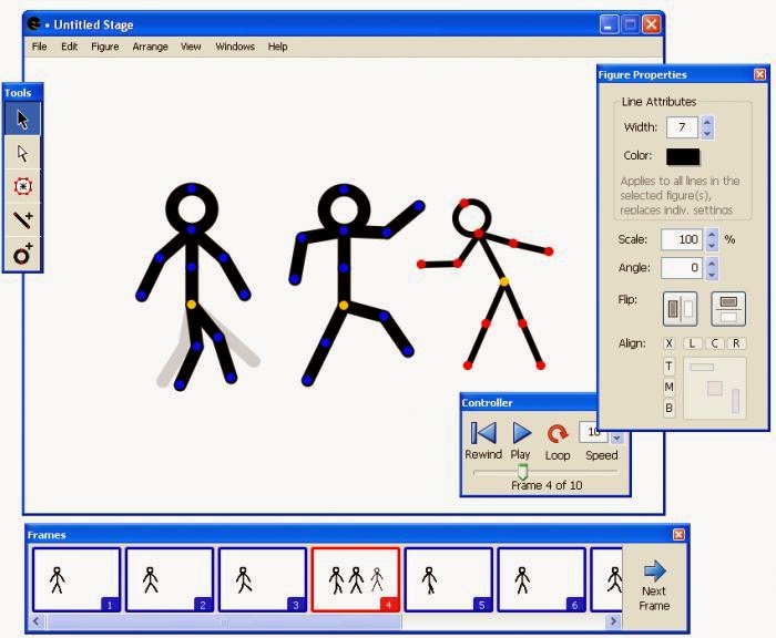 gradeaundera stick figure animator